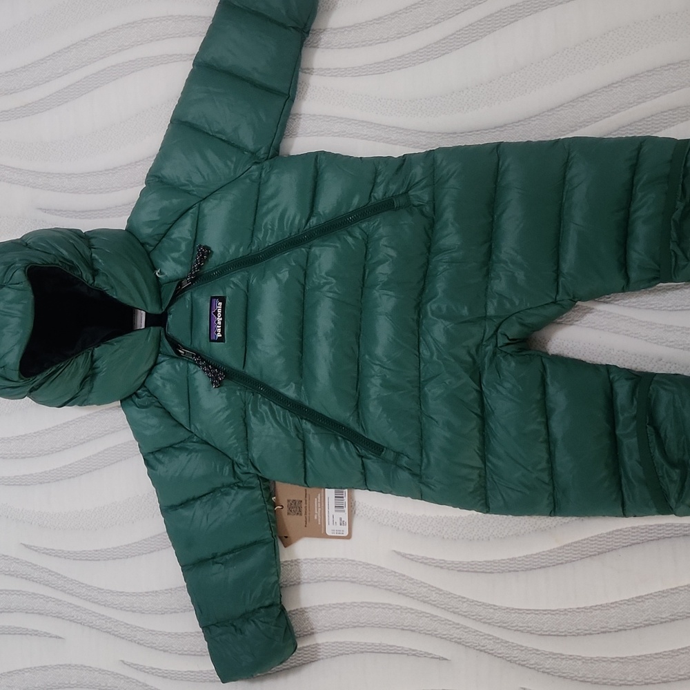 Patagonia Green Infant Snowsuit 0-3m